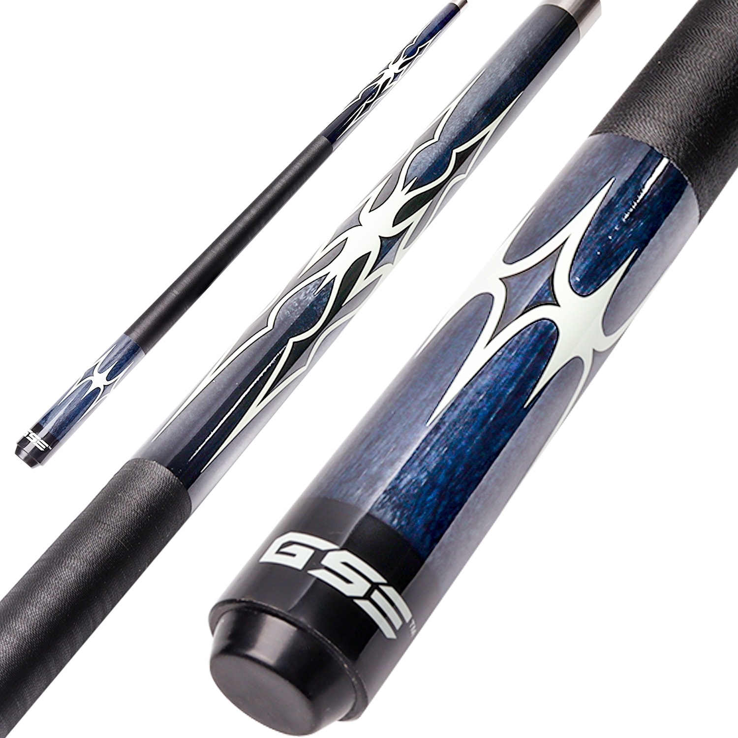 GSE™ 58" 2-Piece Canadian Maple Hardwood Billiard Pool Cue Stick for Men/Women.Great for House Game Room or Commercial Bar Use