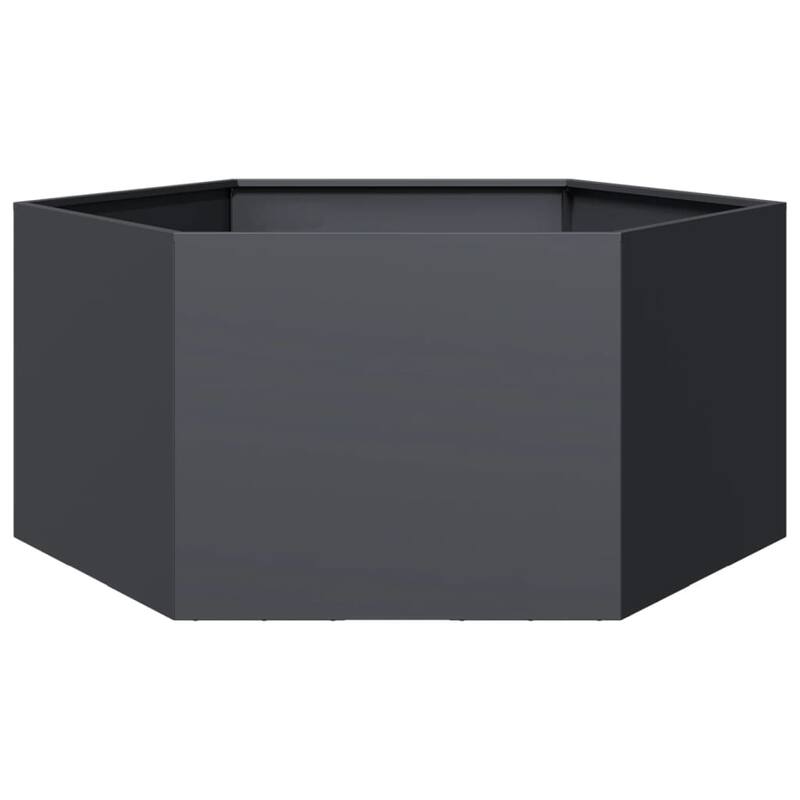 vidaXL Garden Planters Raised Vegetable Bed Elevated Flower Box Outdoor Steel
