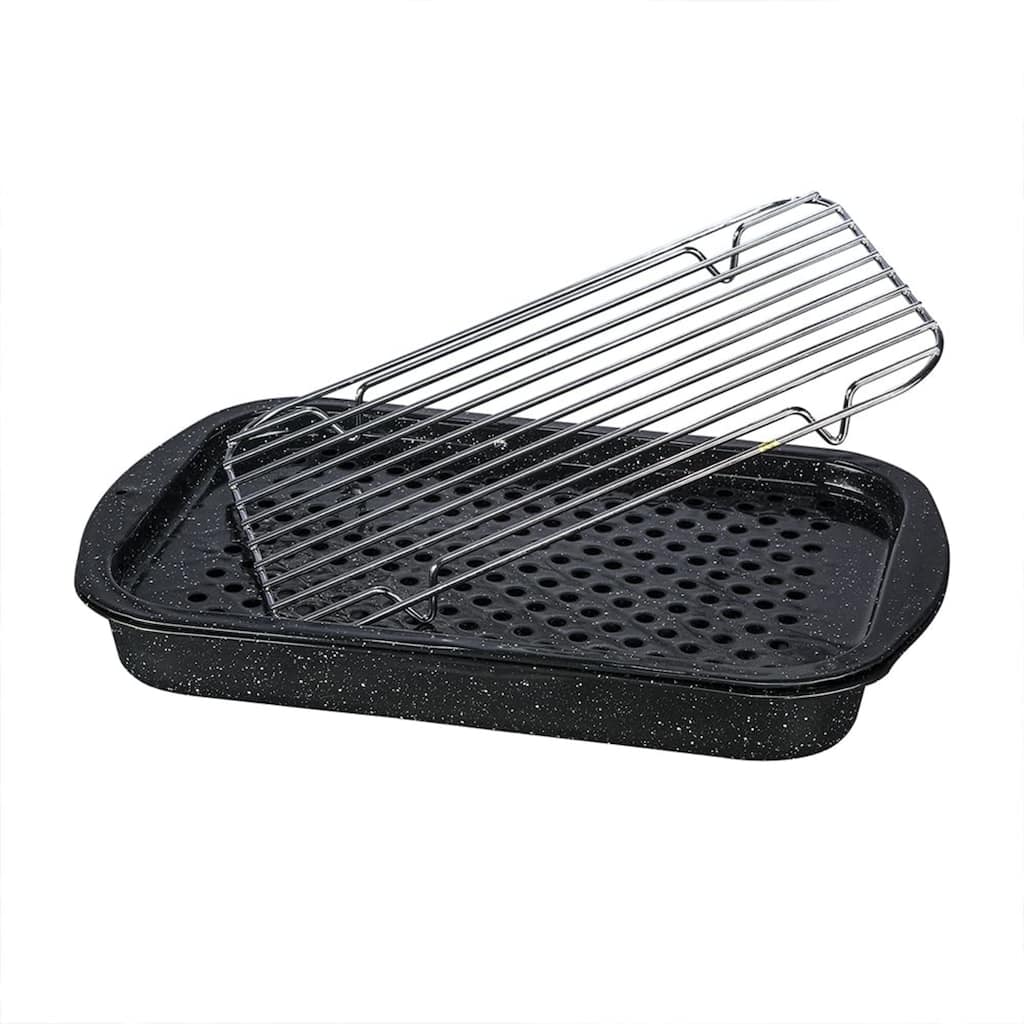 Granite Ware F0513-2 Black Bake, Broil & Grill 3 Piece Set
