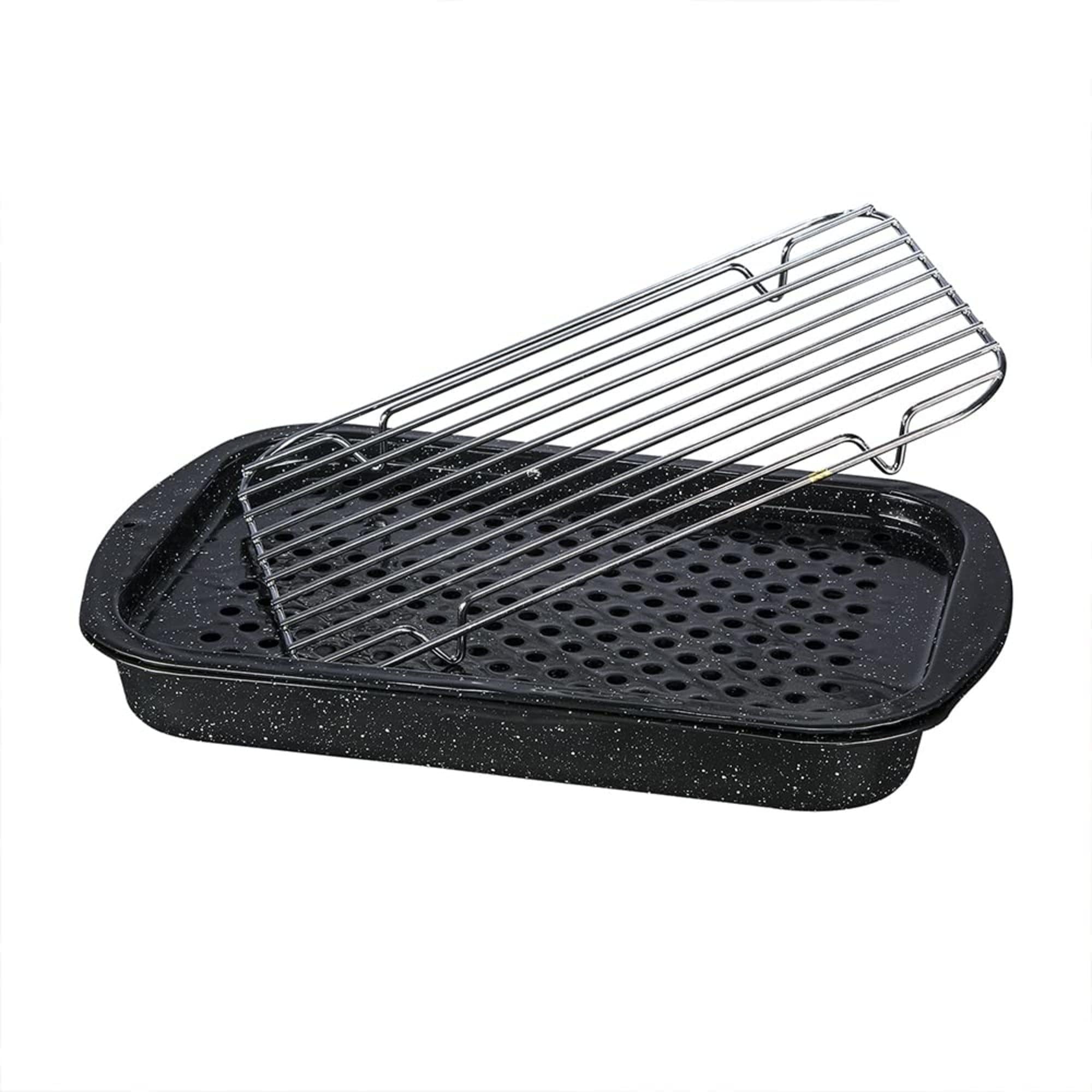 Granite Ware F0513-2 Black Bake, Broil & Grill 3 Piece Set