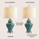 preview thumbnail 2 of 8, Chi 25" Sea Grass LED Table Lamp, Natural (Set of 2) by JONATHAN Y
