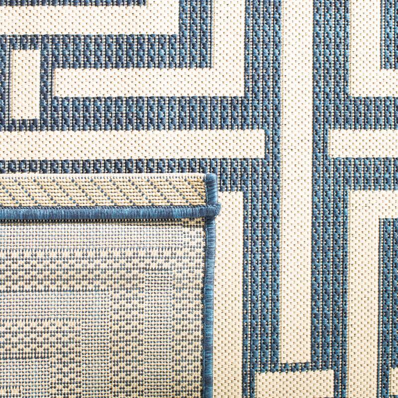 SAFAVIEH Courtyard Ginger Indoor/ Outdoor Waterproof Patio Backyard Rug