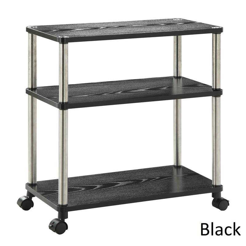 Convenience Concepts Designs2Go 3 Tier Office Caddy with Wheels