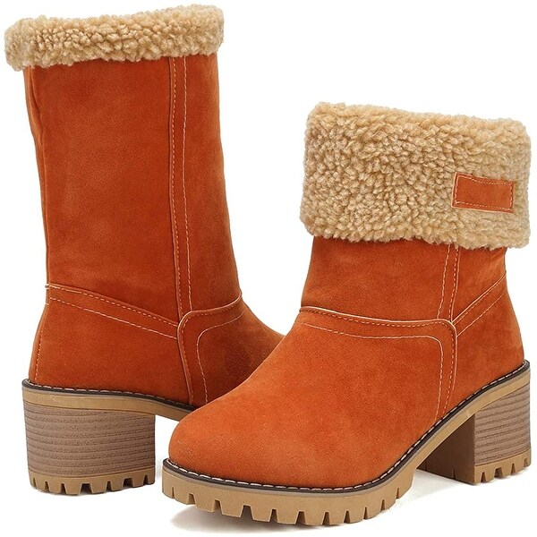 DOTACOKO Women Cute Warm Short Boots