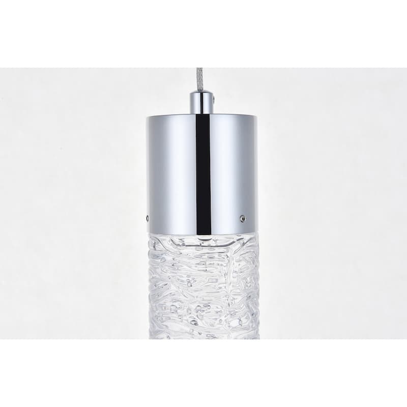 Constellation 1 light Chrome LED Pendant
