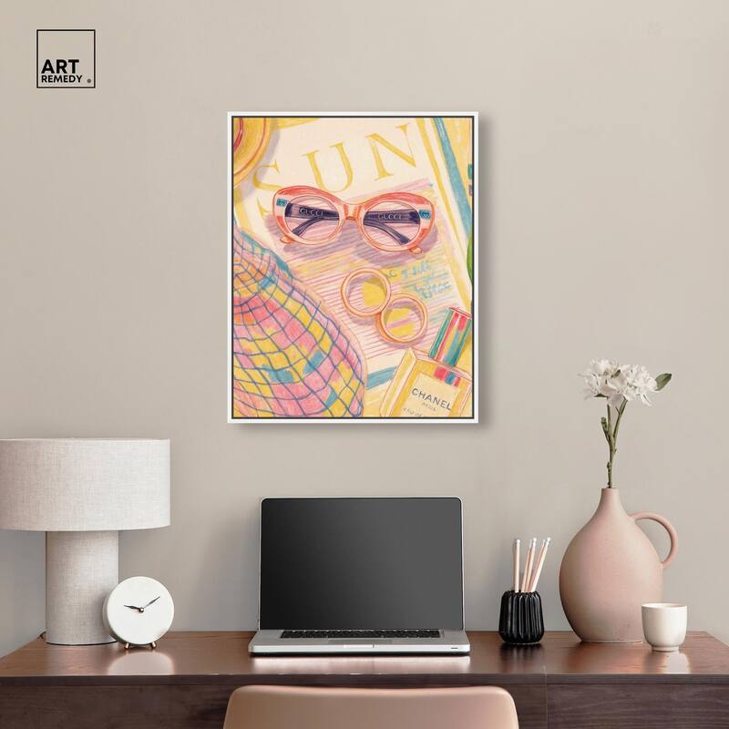Summer glam Canvas by Art Remedy
