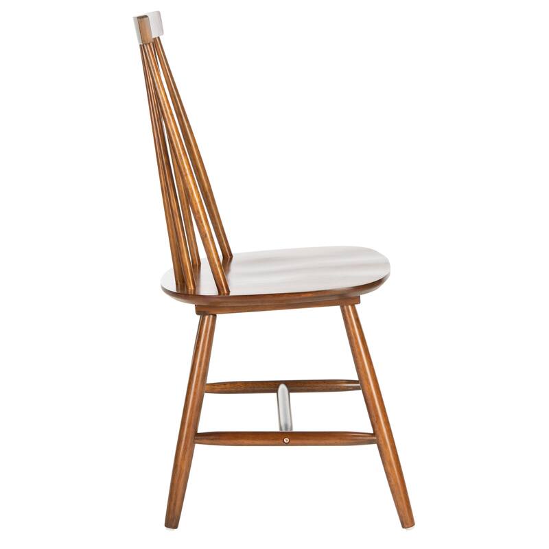 SAFAVIEH Francies Spindleback Windsor Dining Room Chair (Set of 2) - 20.5" W x 17.3" L x 36.4" H - 20"Wx17"Dx36"H