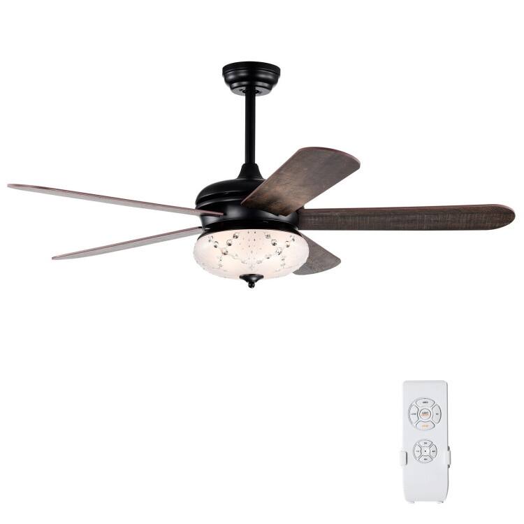 52 Inches Ceiling Fan with Remote Control - 52" (Dia.)