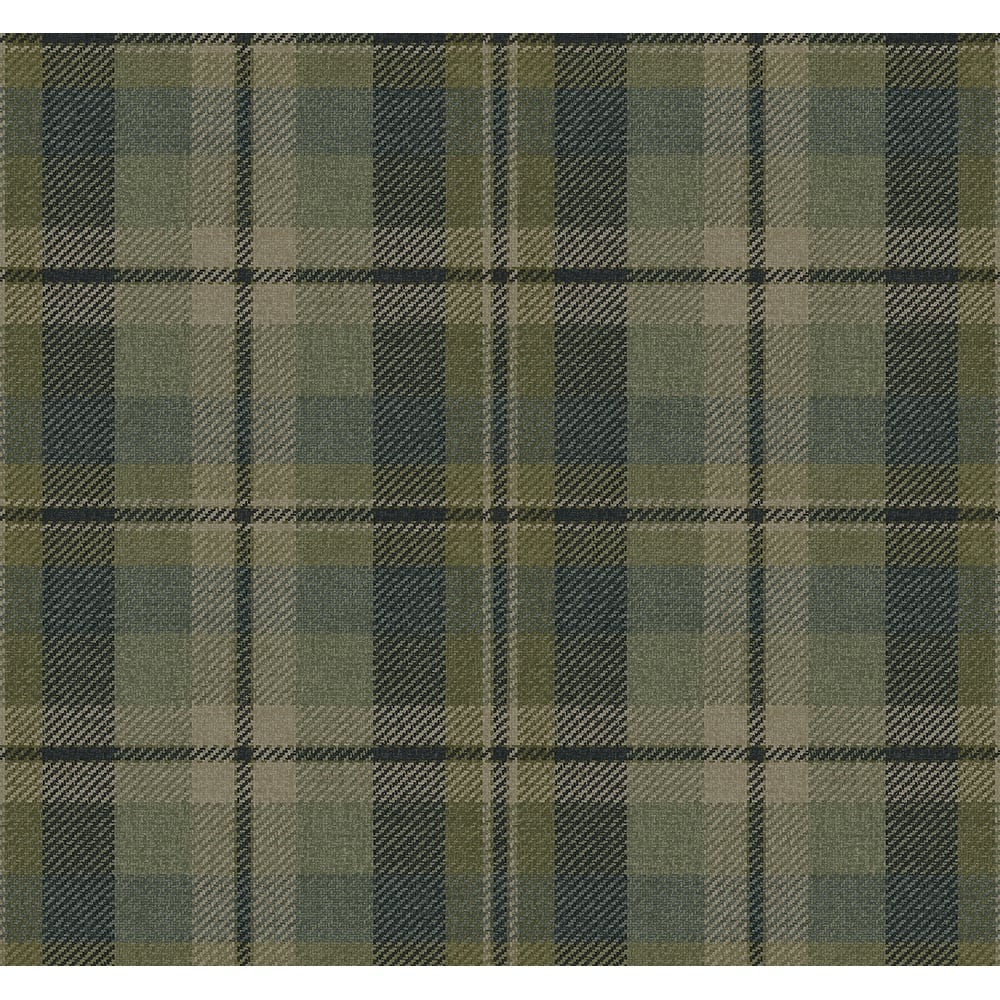 Harry & Grace Thornbury Tailored Plaid Peel and Stick Wallpaper
