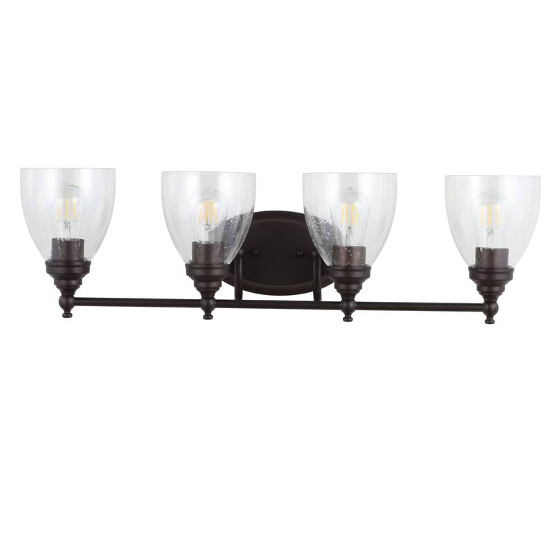 Magnolia Metal/Glass LED Vanity, by JONATHAN Y