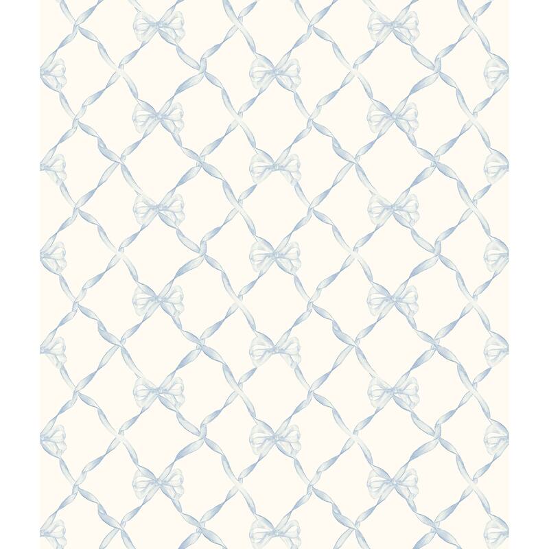 LoveShackFancy Baby Bow Dreamy Sky Peel and Stick Wallpaper