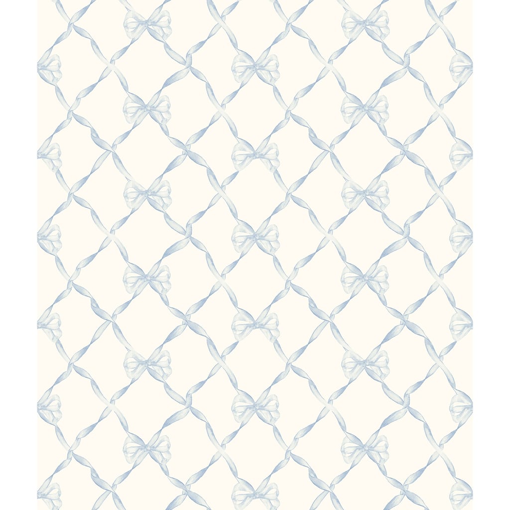 LoveShackFancy Baby Bow Dreamy Sky Peel and Stick Wallpaper