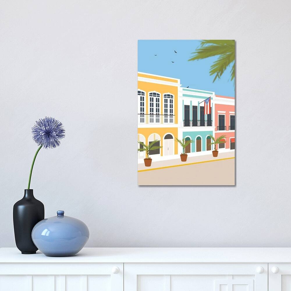 iCanvas "Old San Juan, Puerto Rico" by Lyman Creative Co. Canvas Print