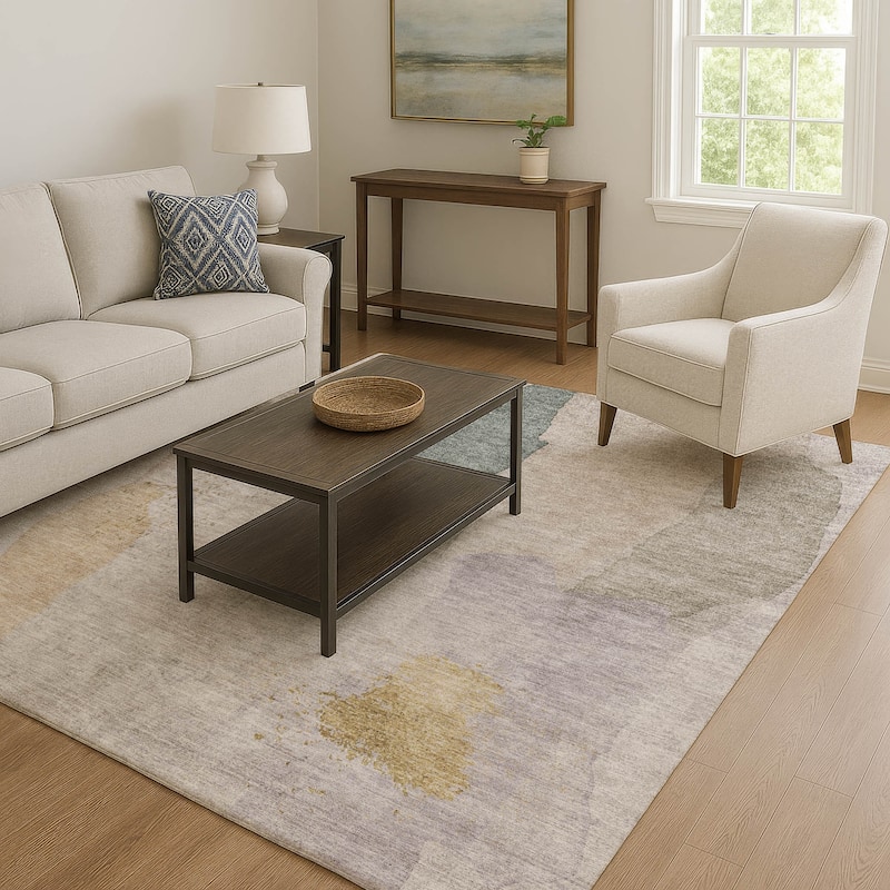 Premium Washable Super Soft Vintage Modern Mayfield Rug