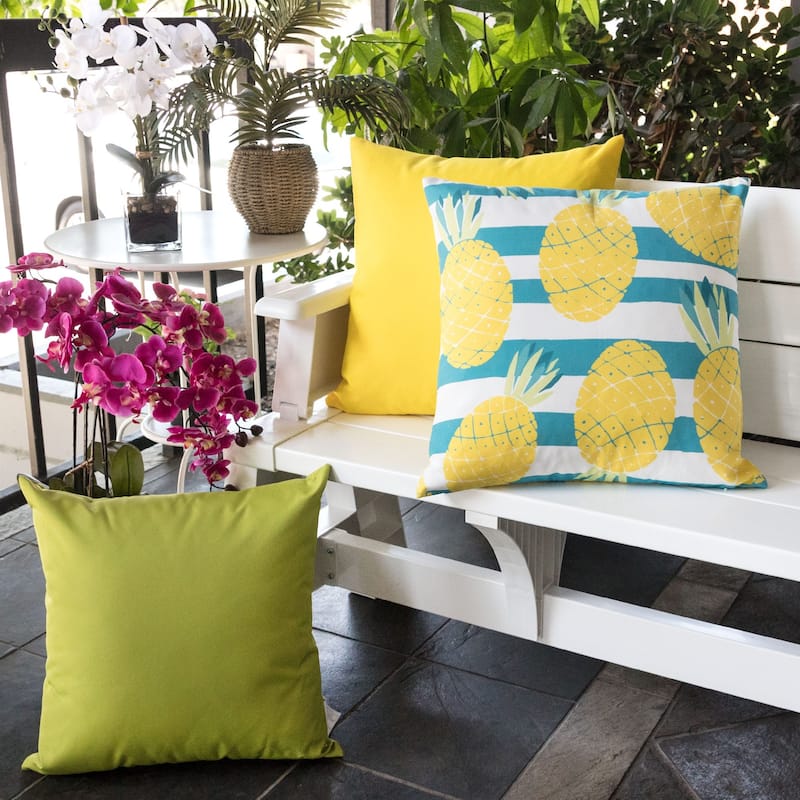 Outdoor Pillow, Pineapple
