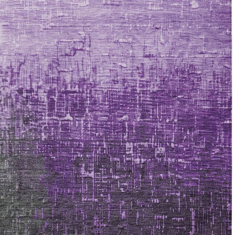 HomeRoots Ombre Transitional Rectangle Outdoor Rug