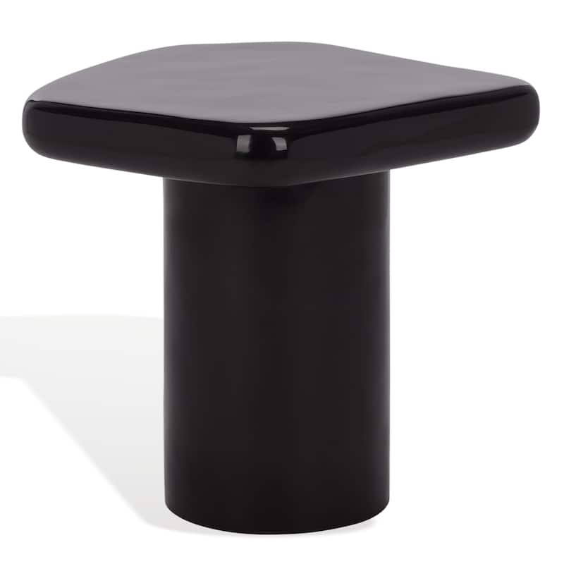 SAFAVIEH Couture Rhianna Concrete Accent Table - 24"W x 22"D x 18"H