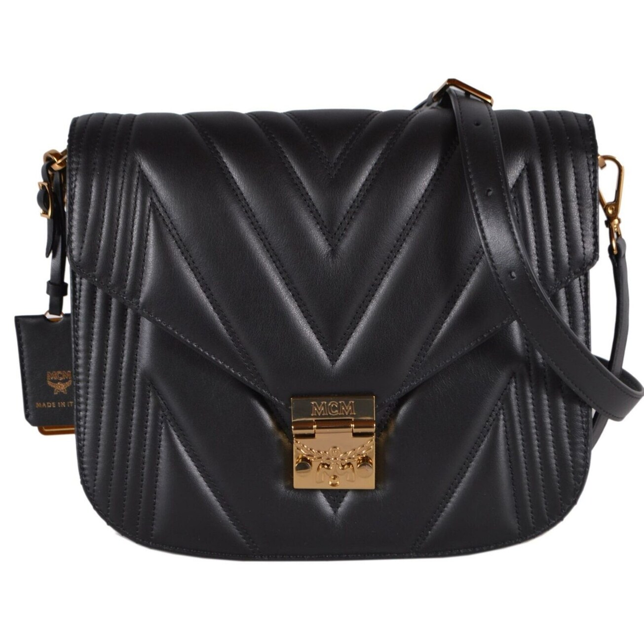 mcm patricia crossbody black