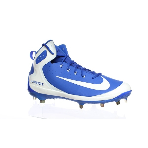 Shop Nike Mens Alpha Huarache Elite Mid Blue Baseball Cleats Size 9 - On Sale - Overstock - 30263580