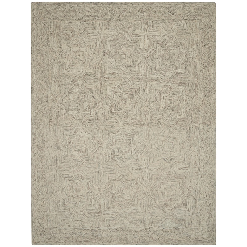 Power Loomed Geometric Modern Soft Area Rug - 69' X '45' X '0.5
