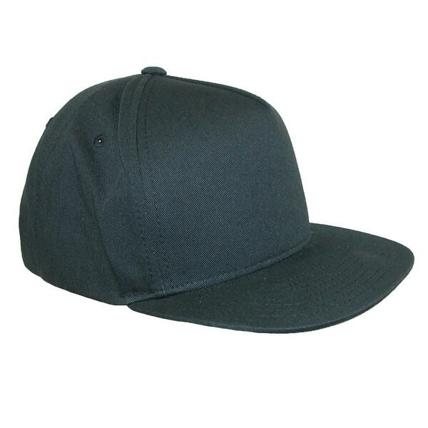 yupoong flat bill snapback hat