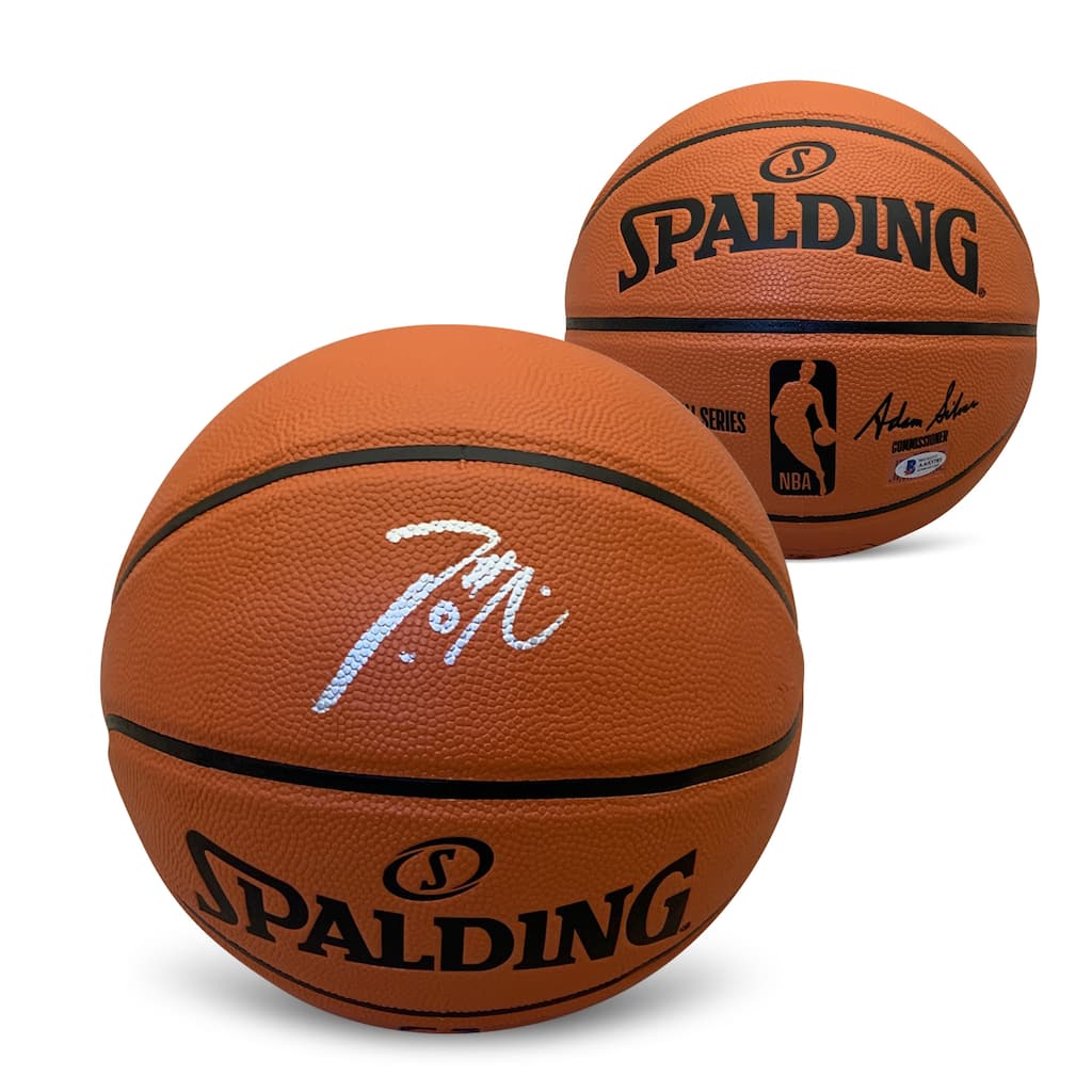 Damian Lillard Autographed NBA Full Size Replica Signed Basketball Beckett COA - 8'6" x 11'6"