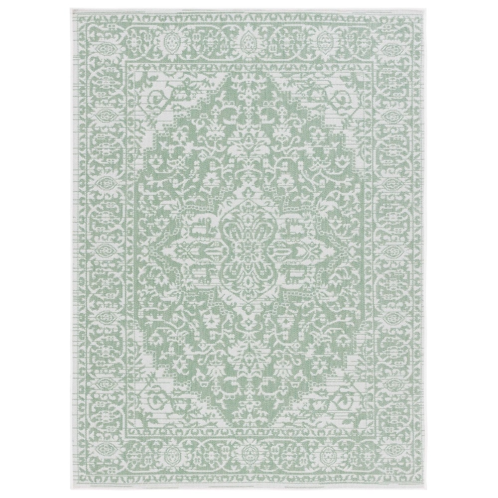 SAFAVIEH Bermuda Henriett Geometric Indoor/Outdoor Waterproof Rug