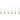 Set of 6 White and Gold Christmas Candle Lights 9.5"
