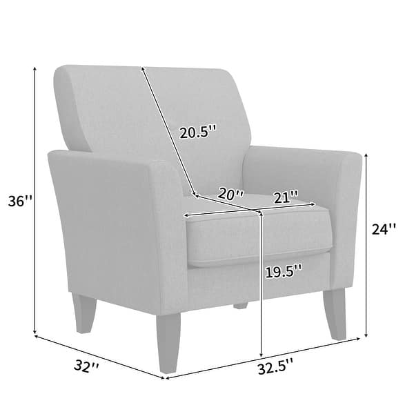 Alex Plush Low-Pile Velour Armchair with Flared Arms