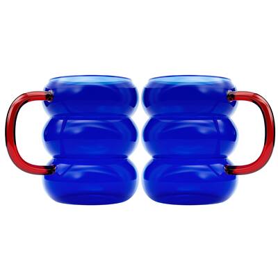 Elle Decor Bubble Drinking Glasses