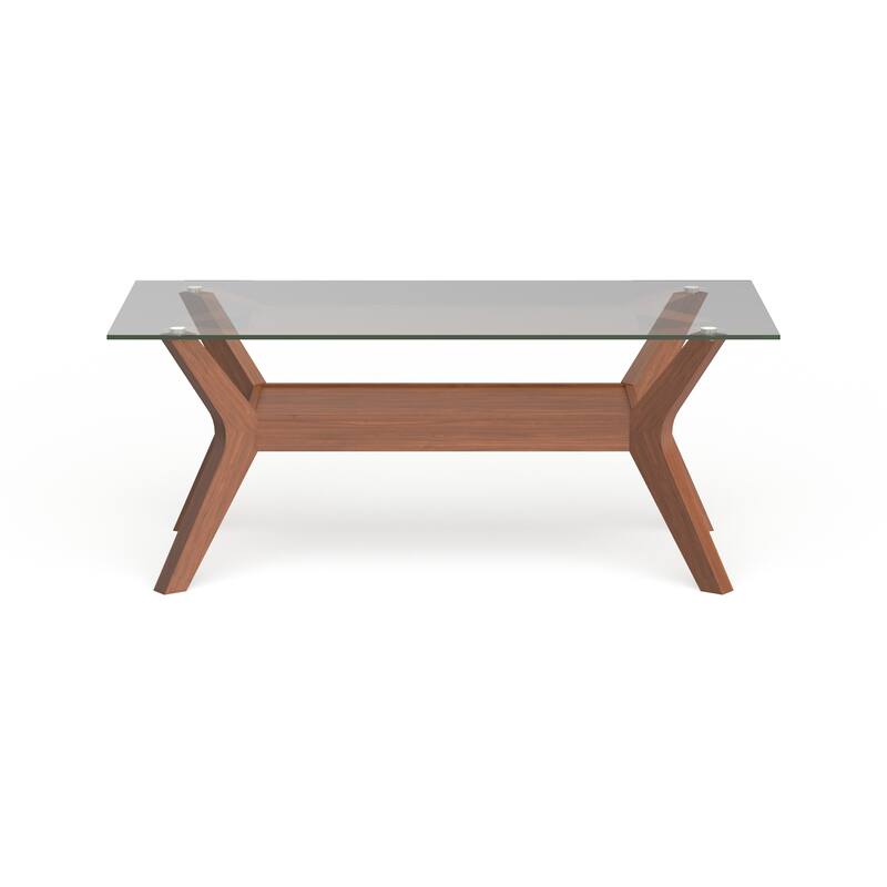 Carson Carrington Kristiansand Walnut Finished Coffee Table