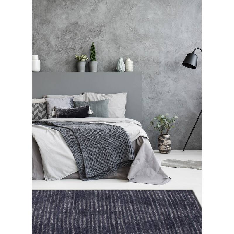 Tangier Navy Rug 5'1" x 8'0" - 5'1 x 8'0