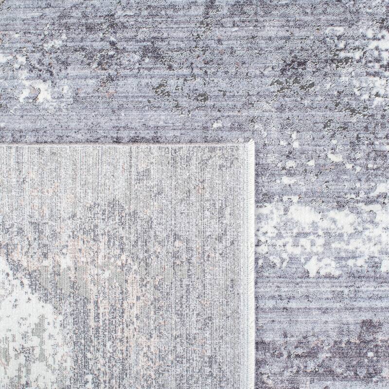 SAFAVIEH Eclipse Toontje Modern Distressed Viscose Rug
