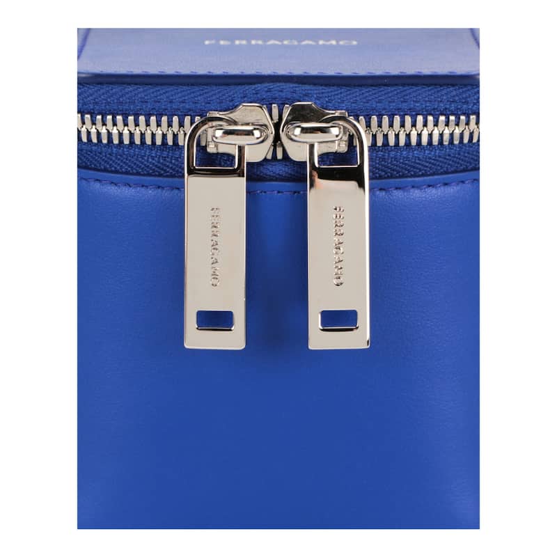 Ferragamo Micro Zip-Around Shoulder Bag