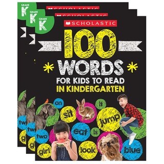 Shop 3 Ea 100 Words For Kids To Read In Gr K Overstock 28073889
