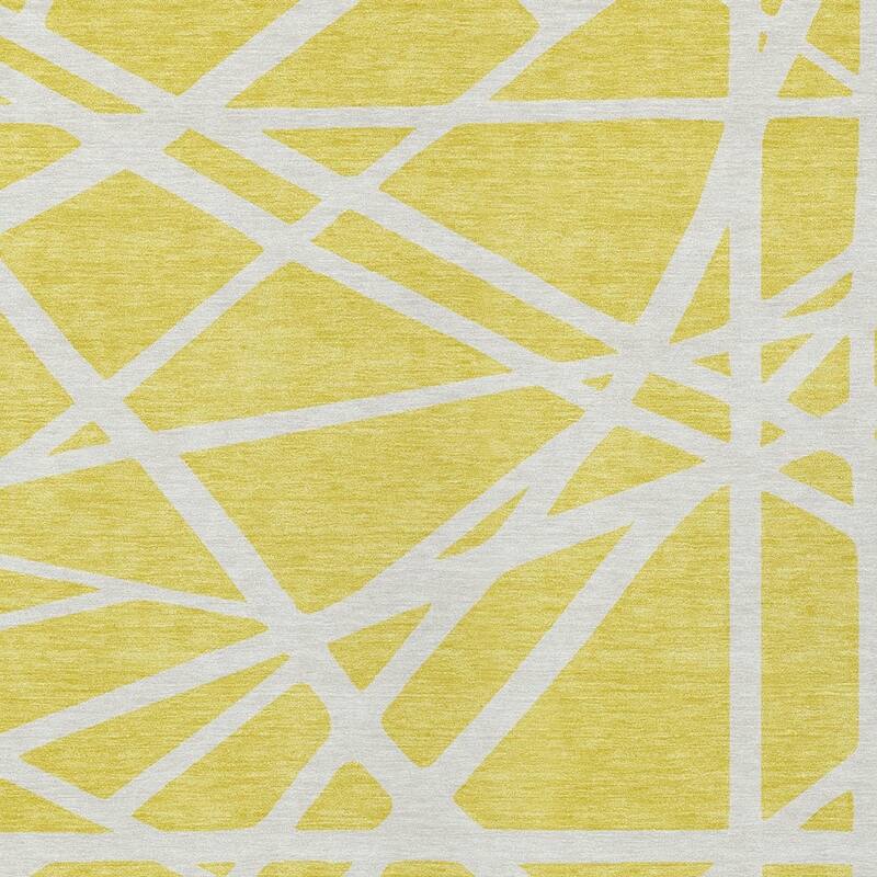 HomeRoots Geometric Transitional Rectangle Outdoor Rug
