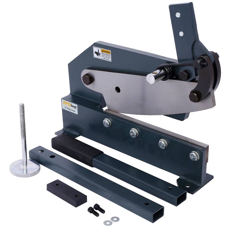 10-Inch Sheet Metal Plate Shear, Hand Plate Shear, Manual Metal Cutter Cutting for Shear Carbon Steel Plates and Bars