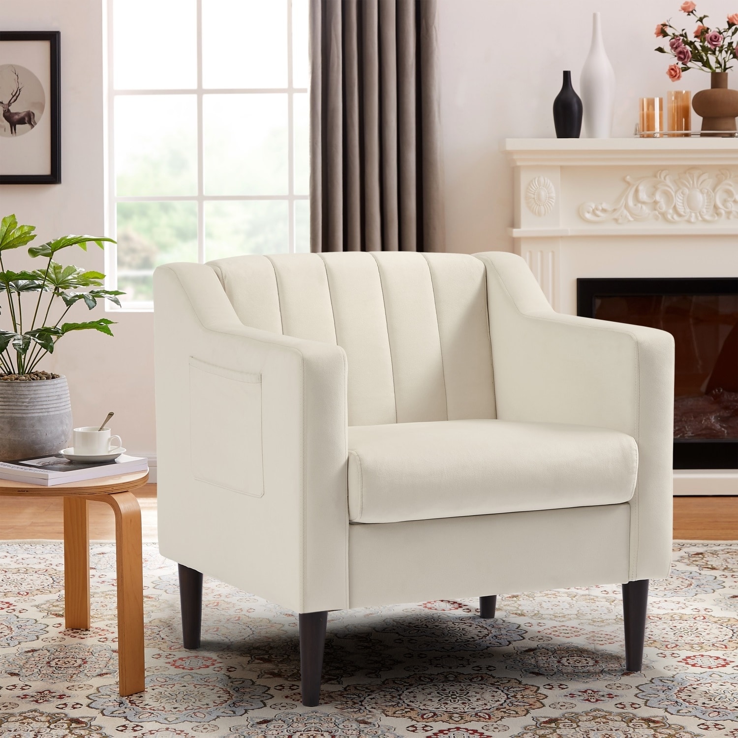 Modern farmhouse accent discount chair