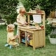 preview thumbnail 8 of 10, Tiny Land® Mud Kitchen - DuoPlay Outdoor Play Kitchen for Kids