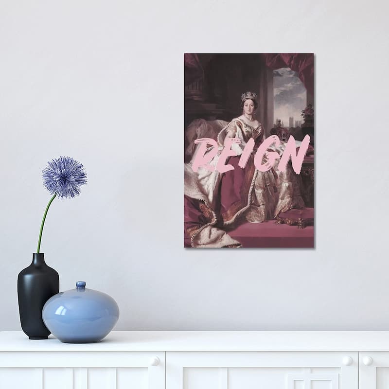 iCanvas "Queen Victoria Reign" by Ruby and B Canvas Print - 18x12x1.5