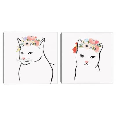 Cleo I, Cleo II by Isabelle Z Canvas Art Prints