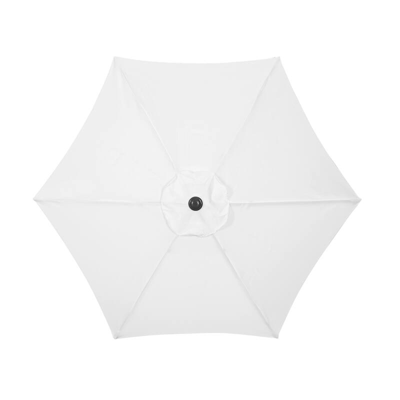 Ainfox 9ft Outdoor Patio Umbrella Multi-color Crank Lift Without Base