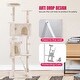 preview thumbnail 44 of 61, Furniture of America Cat Tree Multi-Level Cat Tower with Ladder, Platforms and Condos