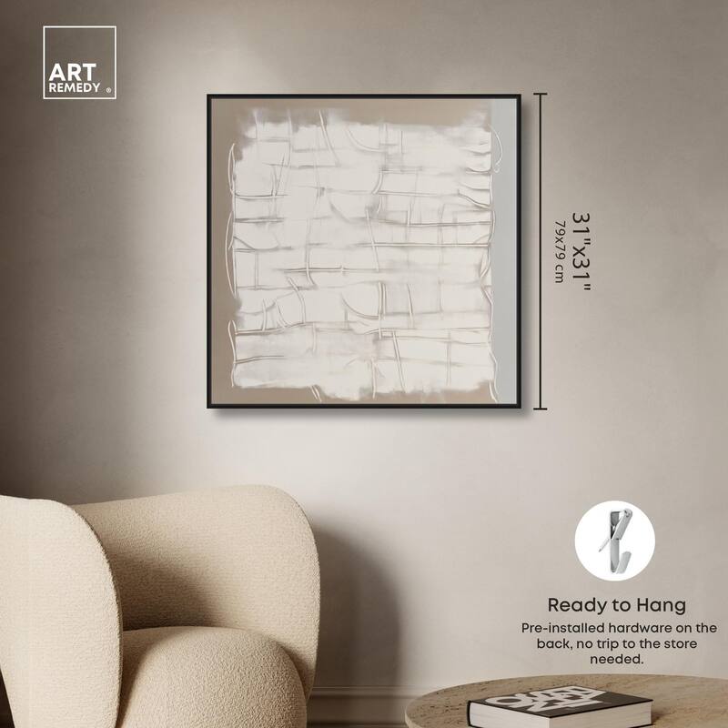 Underlying Order Canvas by Art Remedy