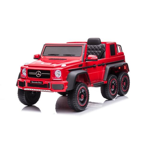 slide 2 of 6, KidRock's Electric Ride-On Car: USB/Bluetooth/MP3, Parental Control Kids - Red