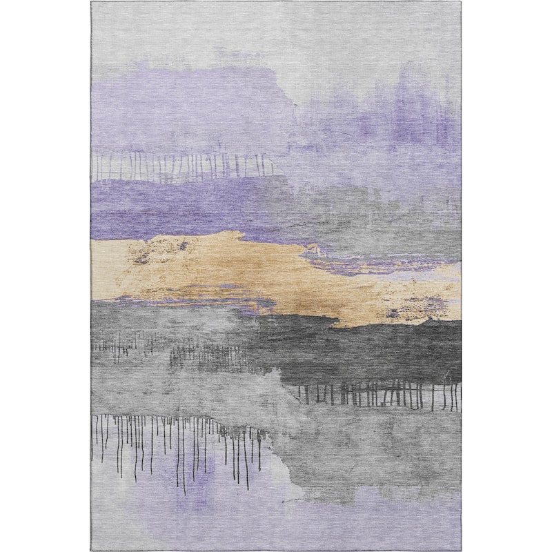 Premium Washable Super Soft Modern Glam Mayfield Rug