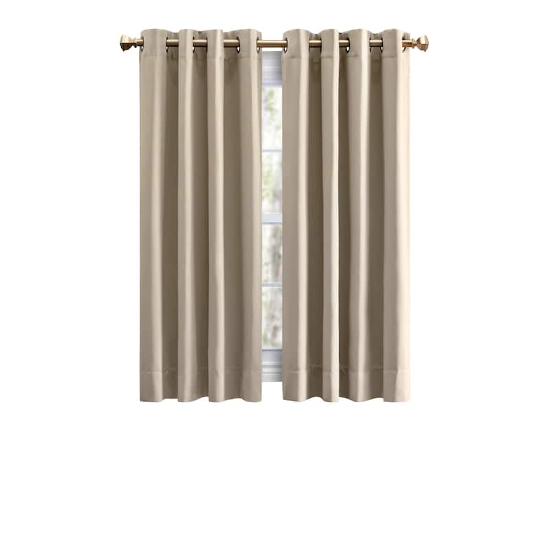 Ultimate Blackout 45-inch Short Length Grommet Curtain Panel
