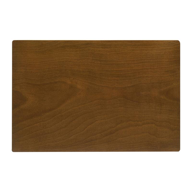 5-piece Wooden Counter Height Dining Set in Walnut and Grey