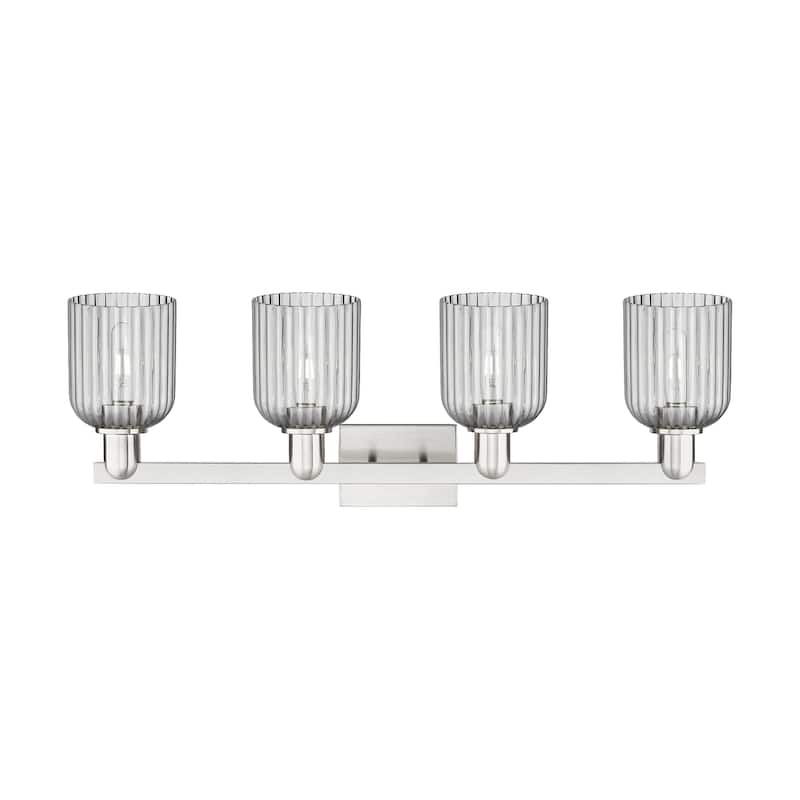 Innovations Lighting Downtown Urban - Bridal Veil - 4 Light 32" Bath Vanity Light