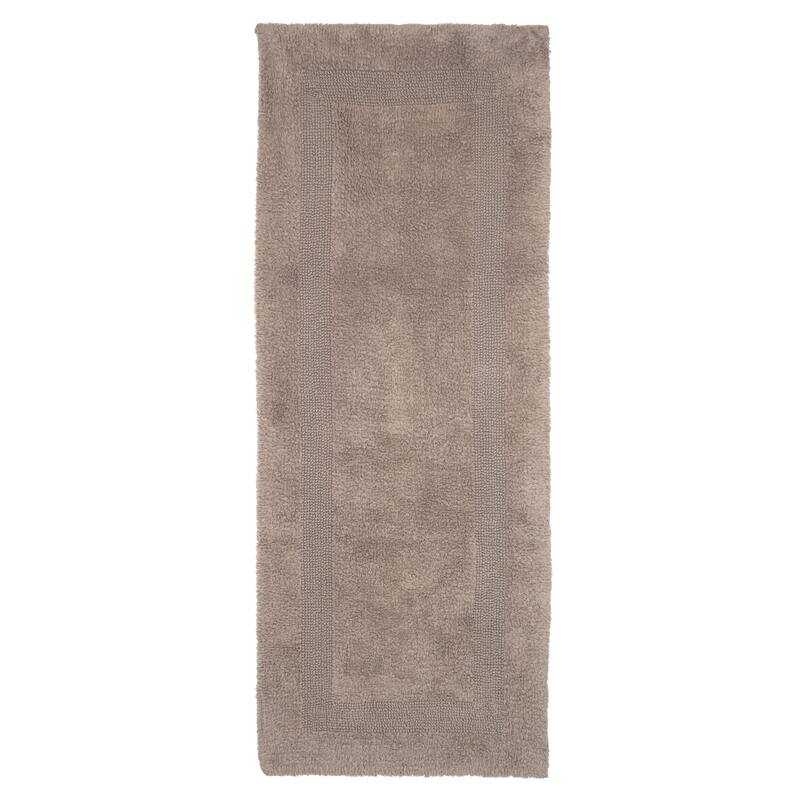 Bath Mat - 60x24-Inch Plush Cotton Bathroom Runner by Windsor Home